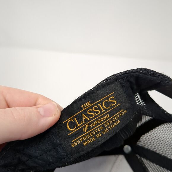 Elevate Idaho Snapback Mesh Back Trucker Hat Gray One Size Yupoong - Picture 8 of 8